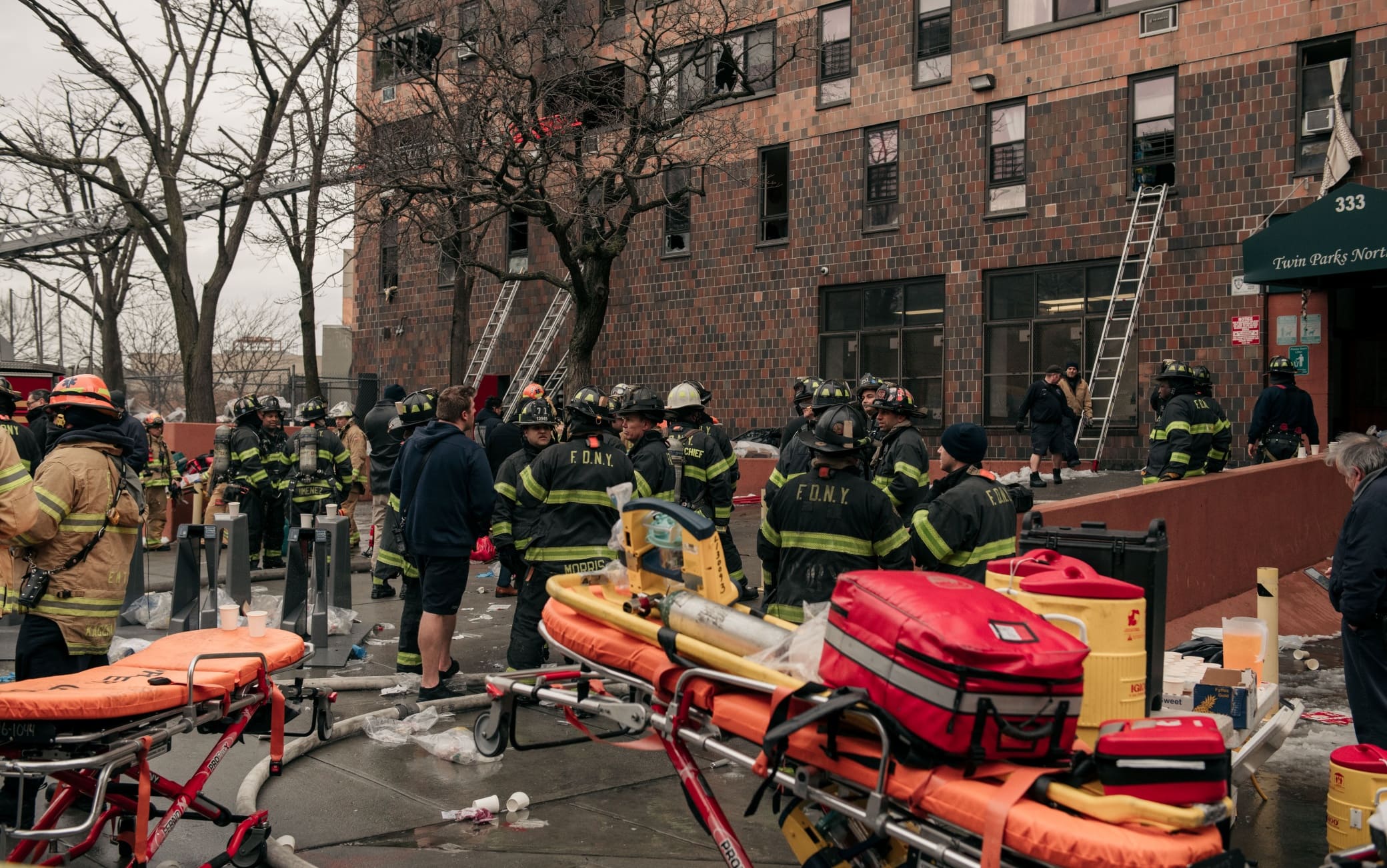 Incendio New York Bronx