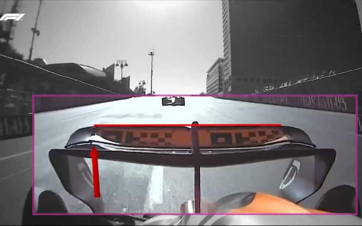 F1, GP Baku, ala posteriore McLaren