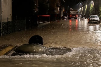 Faenza allagata Faenza (RA) sott'acqua per il maltempo, 19 settembre 2024 ANSA /Fabrizio Zani / Pasquale Bove
-- Faenza (RA) underwater due to bad weather, 19 September 2024 ANSA / Fabrizio Zani / Pasquale Bove