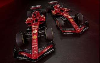 Le prime immagini della nuova SF-24, la vettura con cui la scuderia Ferrari affronterà la stagione 2024 di Formula 1 al via il 2 marzo in Bahrain, Bologna, 13 Febbraio 2024. X/FERRARI

+++ATTENZIONE LA FOTO NON PUO' ESSERE PUBBLICATA O RIPRODOTTA SENZA L'AUTORIZZAZIONE DELLA FONTE DI ORIGINE CUI SI RINVIA+++ +++NO SALES; NO ARCHIVE; EDITORIAL USE ONLY+++NPK+++