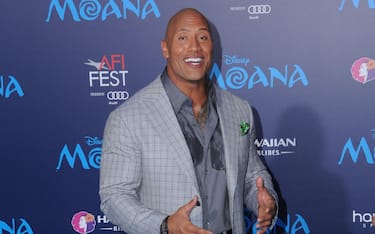 No UK - No US: 14 November 2016 - Hollywood, California. Dwayne Johnson. AFI FEST 2016 Presented By Audi - Premiere Of Disney's "Moana" held at TCL Chinese Theater. Photo Credit: Birdie Thompson/AdMedia *** Please Use Credit from Credit Field ***