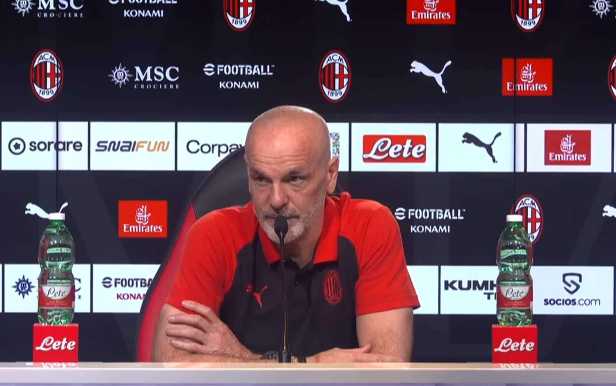 pioli conferenza stampa