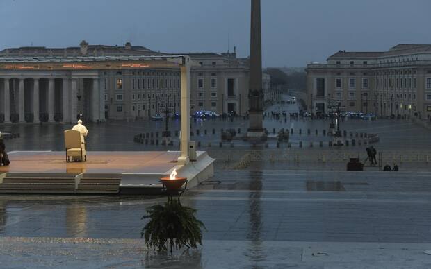 La preghiera di Papa Francesco durante il Covid