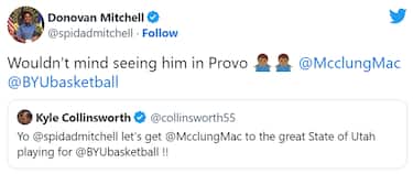 TUTTI VOGLIONO McCLUNG/2: DONOVAN MITCHELL