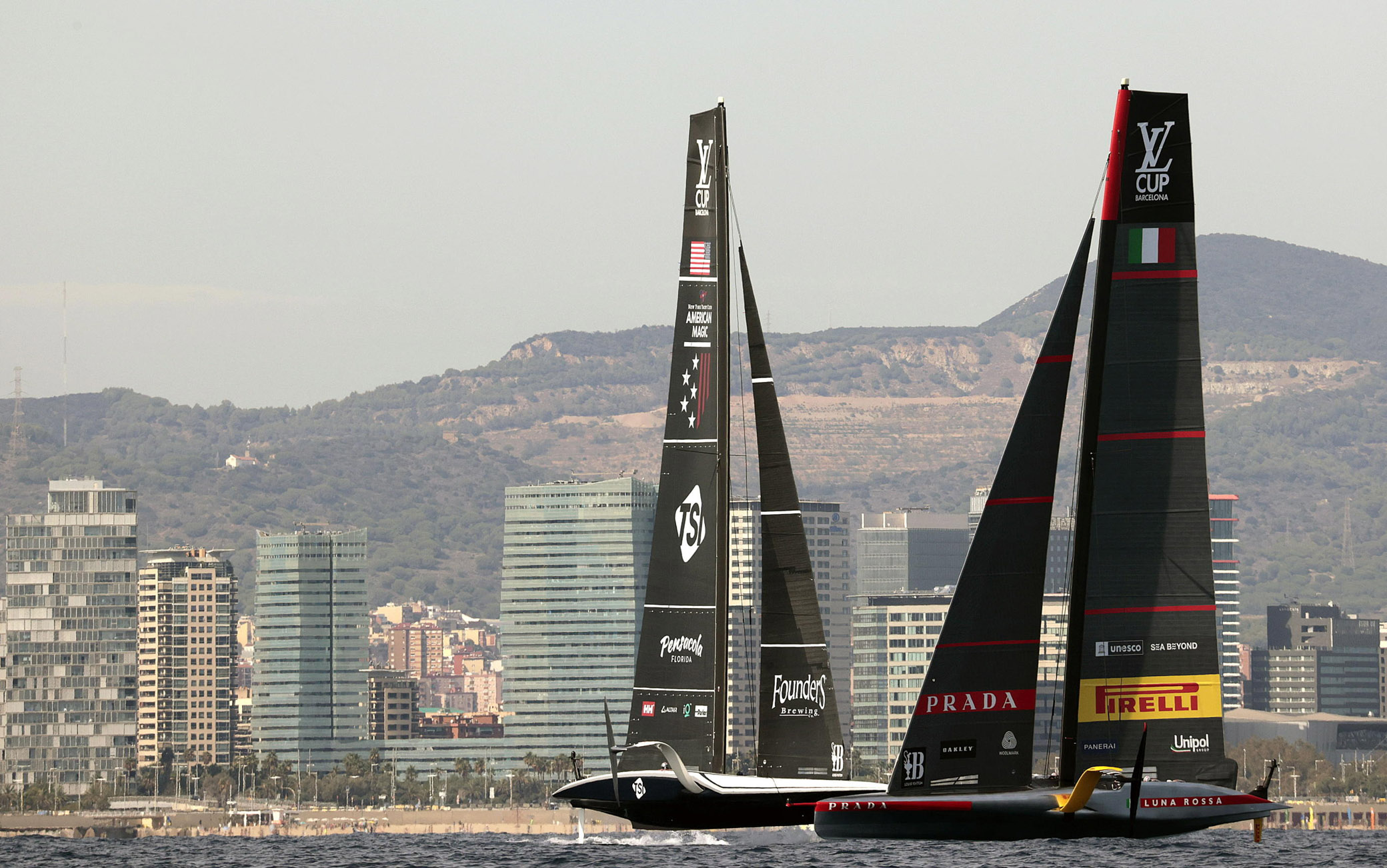 Luna Rossa, doppio ko: 4-3 con American Magic