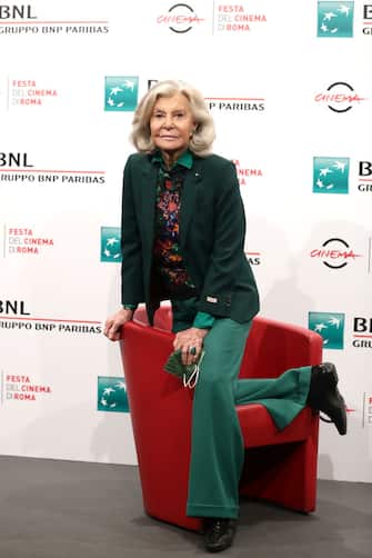 ROME, ITALY - OCTOBER 15: Marina Cicogna attends the photocall of the movie "Marina Cicogna - La vita E Tutto Il Resto" during the 16th Rome Film Fest 2021 on October 15, 2021 in Rome, Italy. (Photo by Stefania M. D'Alessandro/Getty Images for RFF)