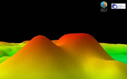 Scoperta nel mar Tirreno una catena di 15 vulcani sommersi 