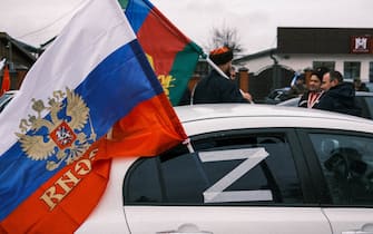 KRASNODAR, MANIFESTAZIONI IN SOSTEGNO DELLA RUSSIA