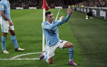 Foden ne fa 3 al Brentford: City a -1 da Liverpool