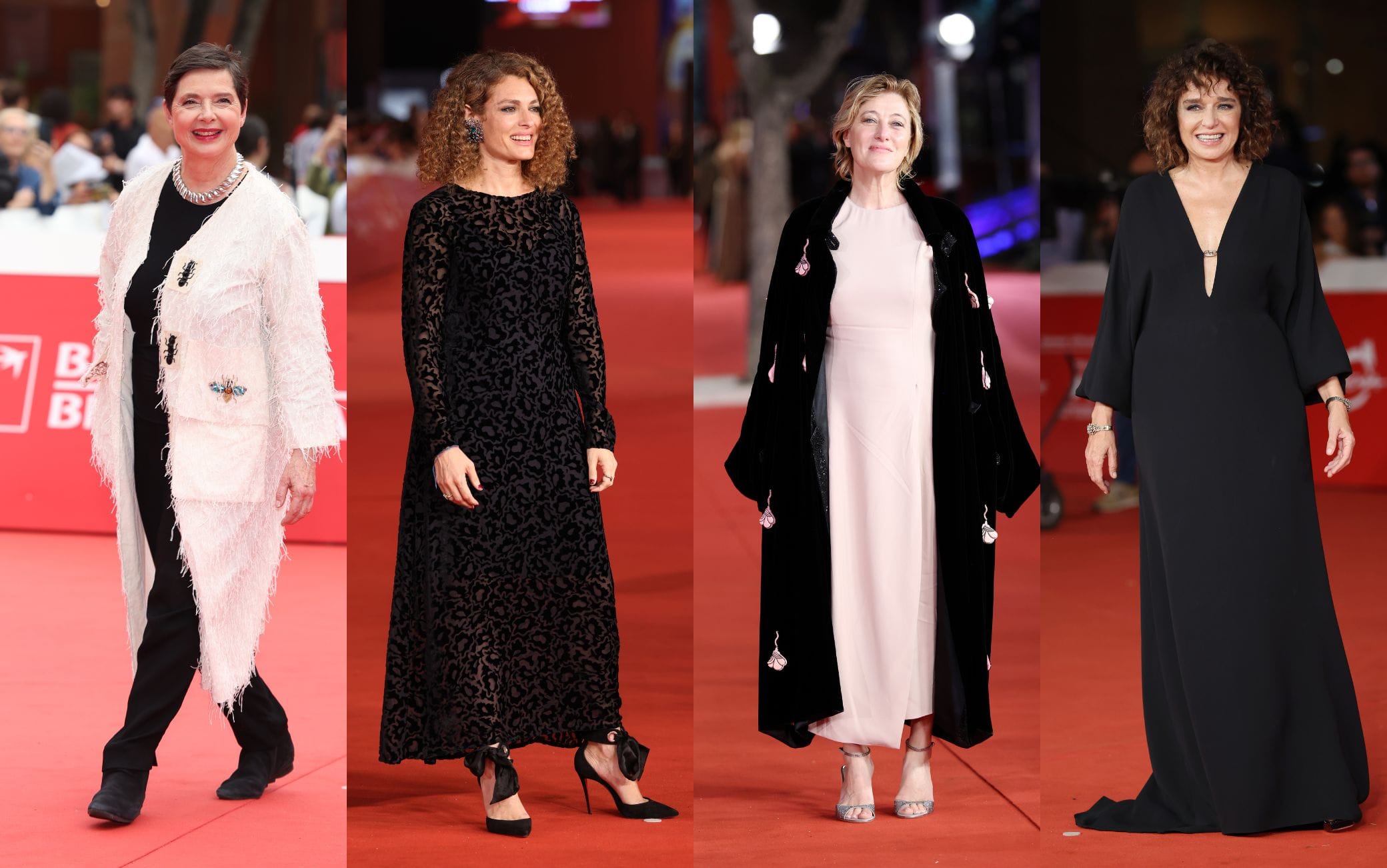 Festa del Cinema di Roma, le pagelle ai look sul red carpet, da Valeria  Golino a Isabella Rossellini. FOTO
