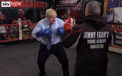 Uk, Johnson scatenato sul ring: "Mi alleno per le elezioni". VIDEO