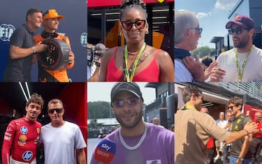 Quante stelle a Monza! Tutti i vip al paddock