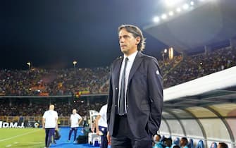 italian soccer Serie A match - US Lecce vs Inter - FC Internazionale