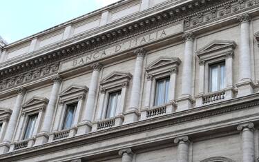 Roma 26-05-2015. Assemblea generale dei Partecipanti Banca d'Italia. Nella foto Palazzo Koch. Sede Banca d'Italia (Roma - 2015-05-26, Blow Up) p.s. la foto e' utilizzabile nel rispetto del contesto in cui e' stata scattata, e senza intento diffamatorio del decoro delle persone rappresentate