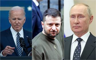 joe biden, volodymyr zelensky, valdimir putin