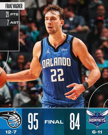 CHARLOTTE HORNETS-ORLANDO MAGIC 84-95