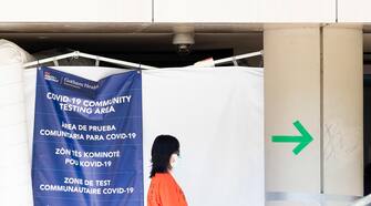 USA NEW YORK CORONAVIRUS TESTING