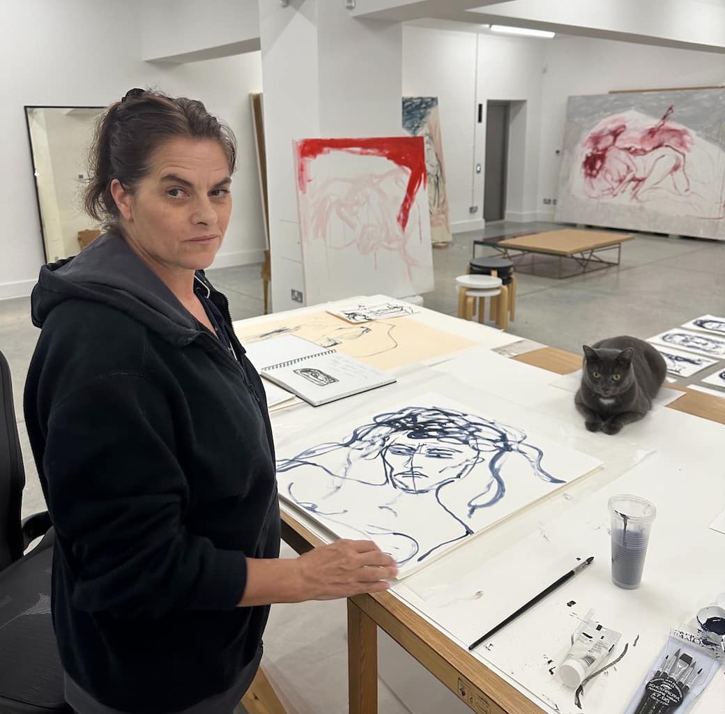 Tracey Emin. Image courtesy di Harry Weller
