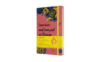 Taccuino Moleskine Studio Frida Kahlo Limited Edition Large A pagine bianche – Rosa