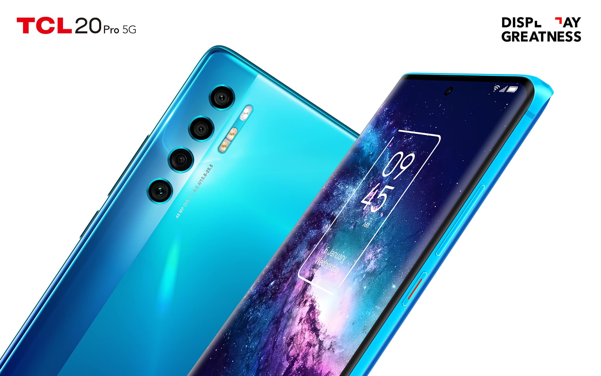 TCL 20 Pro 5G è lo smartphone di punta dell'azienda per il 2021