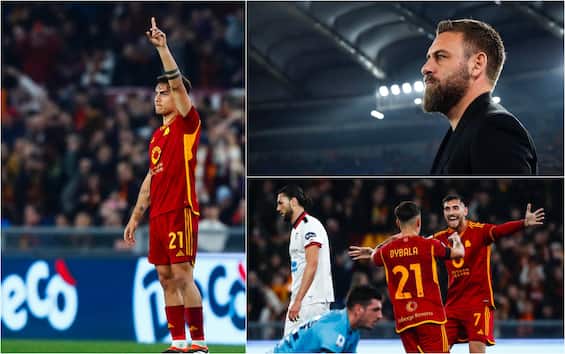 Roma Cagliari 4-0, gol e highlights della partita di Serie A | Sky TG24