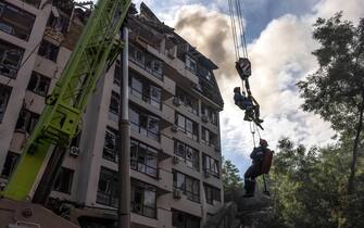 kiev bombardamenti