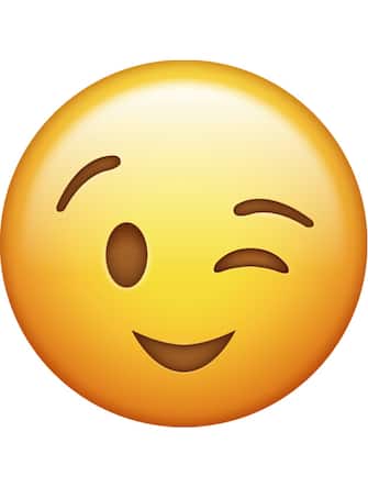 Emoji che fa l'occhiolino