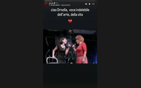 Ornella Vanoni ricordi social