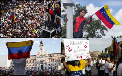 Venezuela, in tutto il mondo i cortei di protesta contro Maduro. FOTO