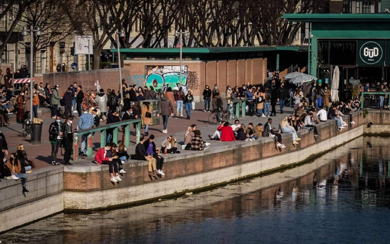 La situazione sulla Darsena quest'oggi