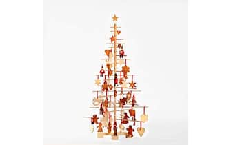 Albero di Natale in legno naturale