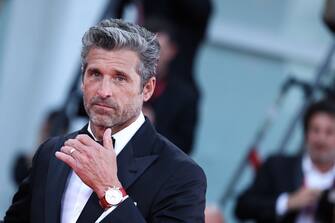 VENICE, ITALY - AUGUST 31: Patrick Dempsey attends a red carpet for the movie "Ferrari" at the 80th Venice International Film Festival on August 31, 2023 in Venice, Italy. (Photo by Maria Moratti/Getty Images)