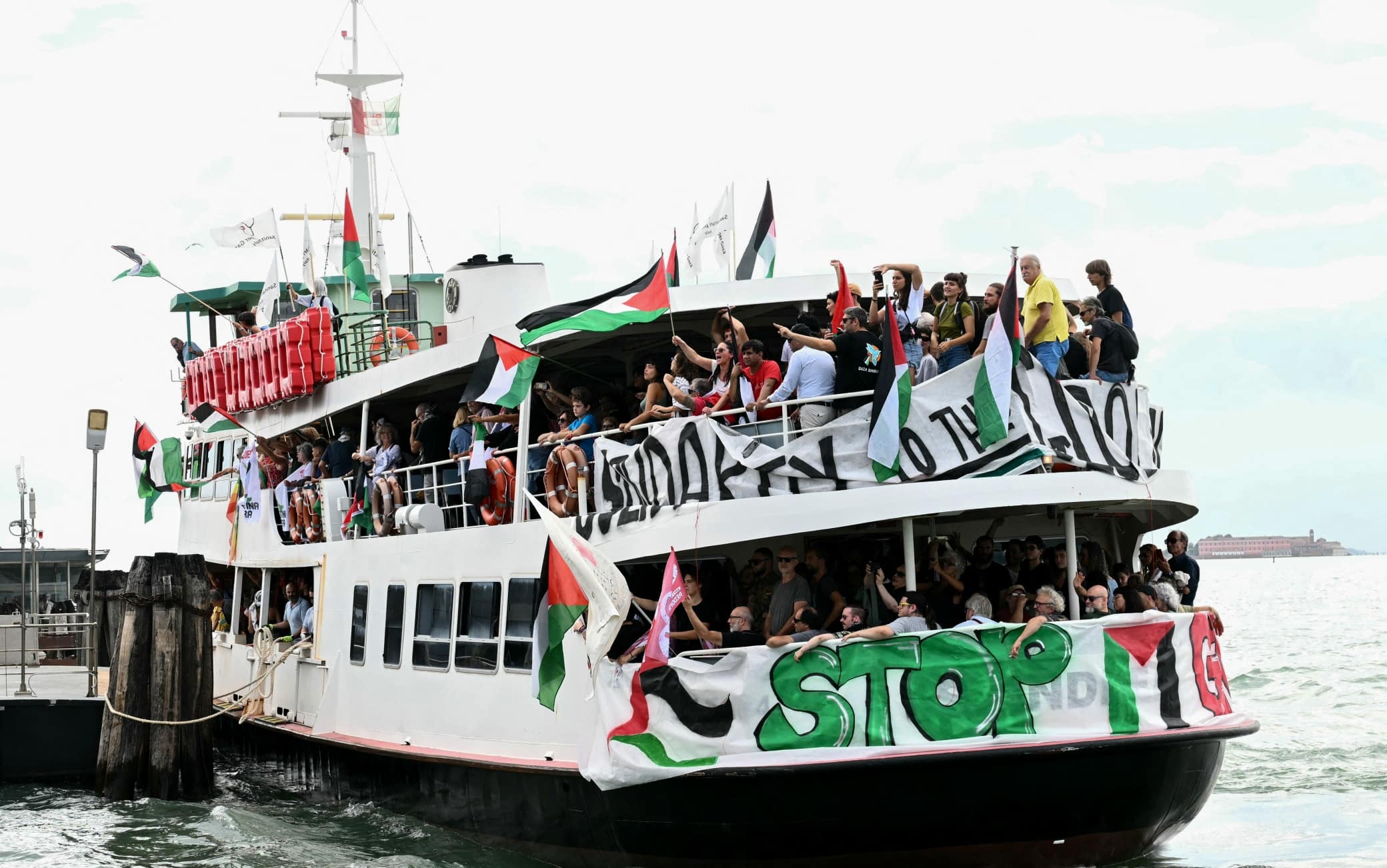 corteo gaza