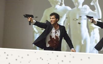2Una scena del film "The International"