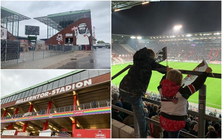 Lo stadio del St Pauli: il Millerntor