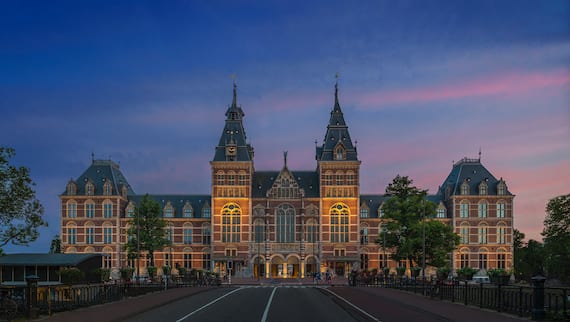 Exterior of Rijksmuseum. Photo John Lewis Marshall