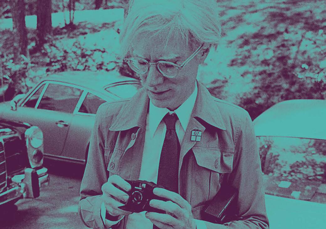 Un dettaglio della copertina di “Andy Warhol, 1963. Destinazione: Los Angeles”