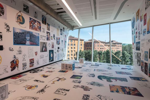 MAXXI. Andrea Pazienza, Non Sempre Si Muore. Foto Allestimento @ Giorgio e Giulia Benni - courtesy Fondazione MAXXI