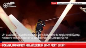 Ucraina, droni russi nella regione di Sumy: morti e feriti