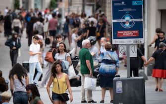 Nantes, Francia, dopo la rimozione dell'obbligo di indossare la mascherina