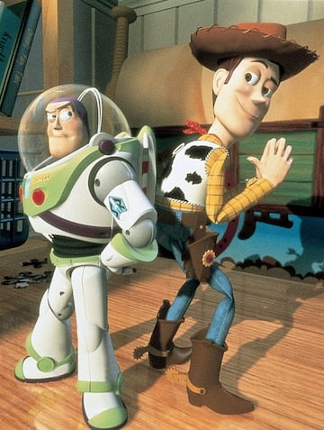 Una scena di Toy Story