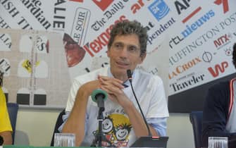 ROMA - Conferenza stampa del comitato promotore del referendum sulla cittadinanza per illustrare i dati della raccolta delle firme che hanno superato le 500.000. Nella foto Riccardo Magi (ROMA - 2024-09-25, Stefano Carofei) p.s. la foto e' utilizzabile nel rispetto del contesto in cui e' stata scattata, e senza intento diffamatorio del decoro delle persone rappresentate