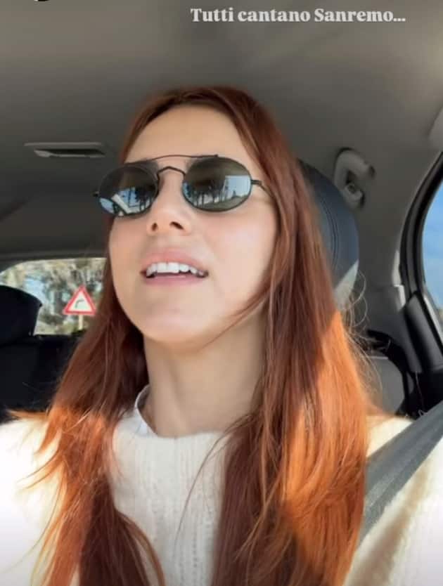 Foto tratta dalle story Instagram di Miriam Leone