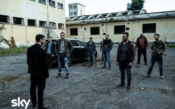 Le immagini dal set di Gomorra