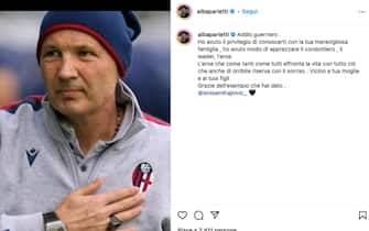 Il ricordo social di Sinisa Mihajlovic