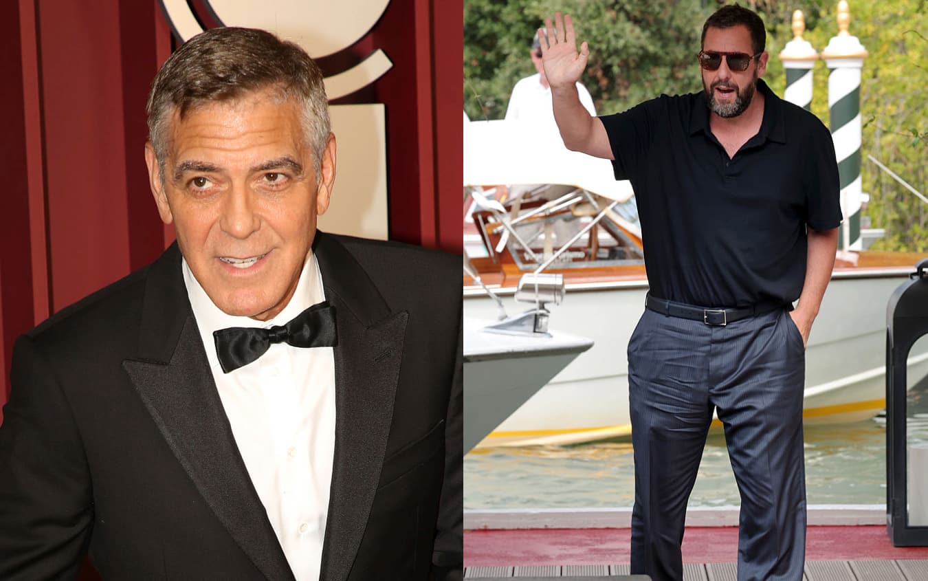 George Clooney e Adam Sandler