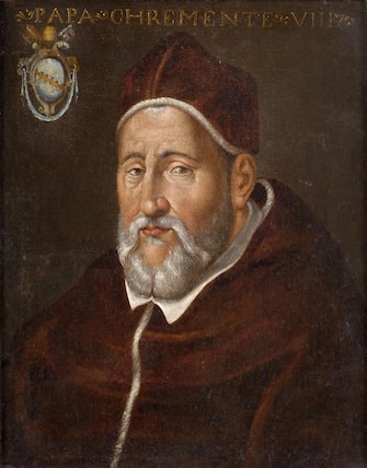 Giubileo 1600 Papa Clemente VIII
ANSA/ WIKIPEDIA -ANSA PROVIDES ACCESS TO THIS HANDOUT PHOTO TO BE USED SOLELY TO ILLUSTRATE NEWS REPORTING OR COMMENTARY ON THE FACTS OR EVENTS DEPICTED IN THIS IMAGE; NO ARCHIVING; NO LICENSING
