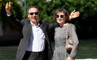 Roberto Benigni a Venezia per il Leone d'Oro alla carriera
