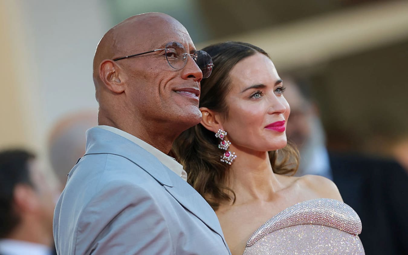 Dwayne Johnson e Emily Blunt