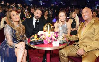 Jennifer Lopez e Ben Affleck, Dwayne Johnson e Lauren Hashian